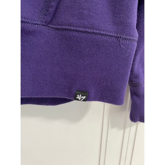 LSU Tigers Purple College Hoodie Sweatshirt Size Large - Picture 3 of 5